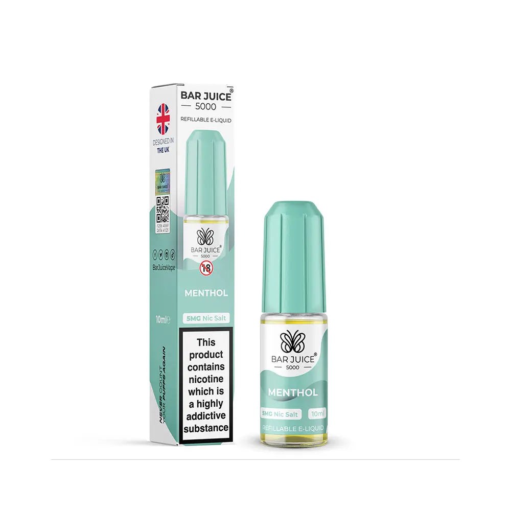 Menthol Nic Salt E-Liquid