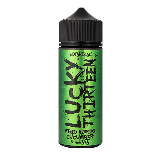 Mixed Berries Cucumber & Guava E-Liquid by Lucky Thirteen - 100ml