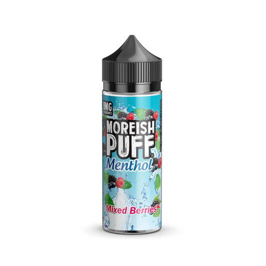 Mixed Berries Menthol 100ml Shortfill by Moreish Puff