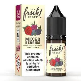 Mixed Berries Nic Salt E-Liquid By Frukt Cyder