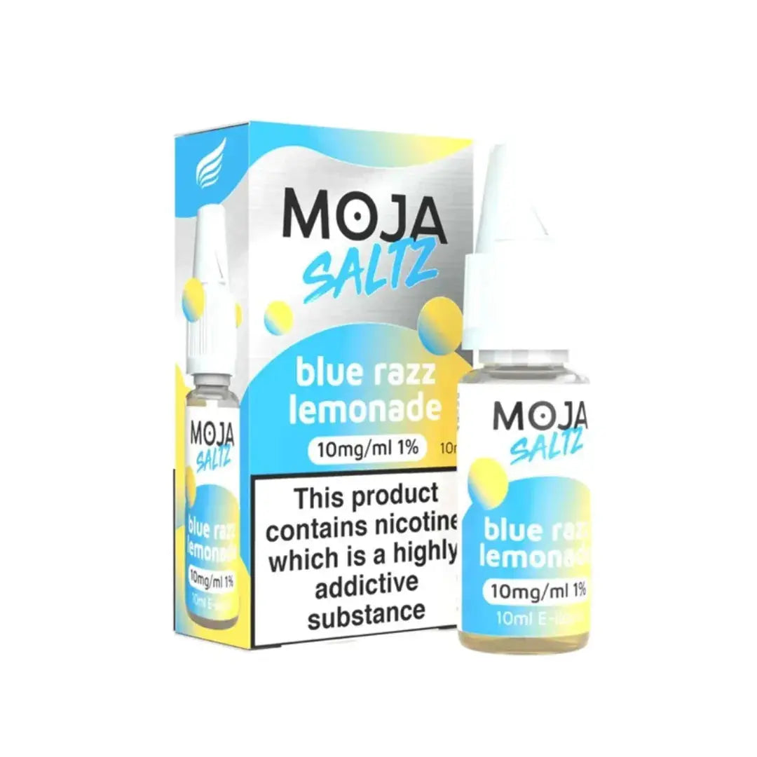 Moja Saltz Blueberry Razz Lemonade 10ml Nic Salt E-Liquid