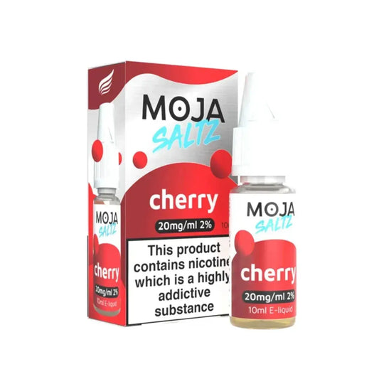 Moja Saltz Cherry 10ml Nic Salt E-Liquid