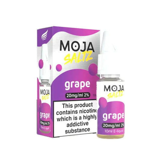 Moja Saltz Grape 10ml Nic Salt E-Liquid
