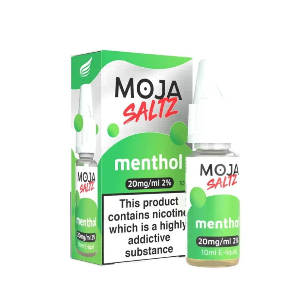 Moja Saltz Menthol 10ml Nic Salt E-Liquid