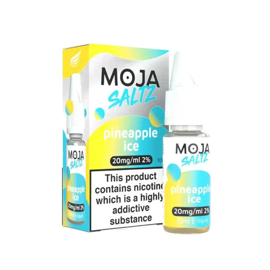 Moja Saltz Pineapple Ice 10ml Nic Salt E-Liquid