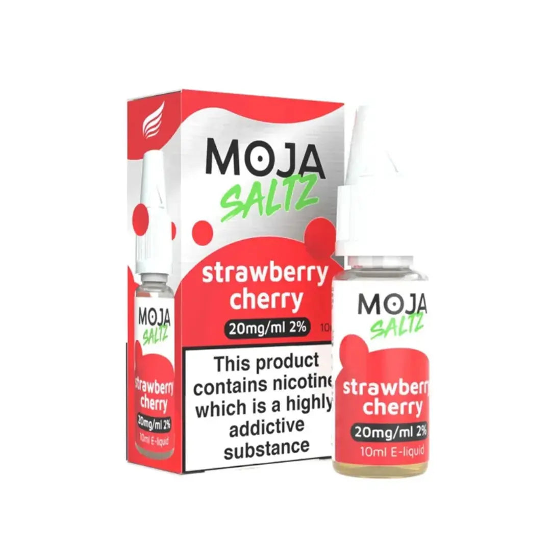Moja Saltz Strawberry Cherry 10ml Nic Salt E-Liquid
