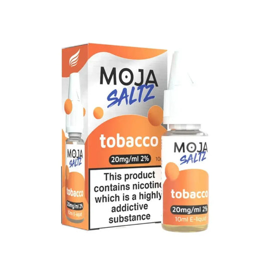 Moja Saltz Tobacco 10ml Nic Salt E-Liquid