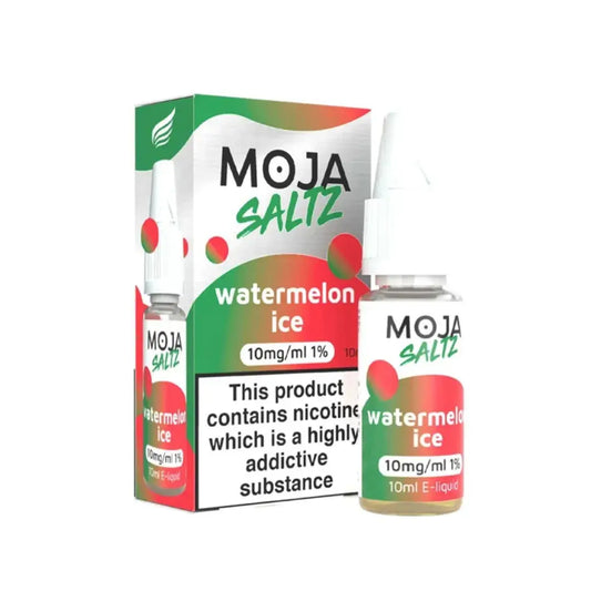Moja Saltz Watermelon Ice 10ml Nic Salt E-Liquid