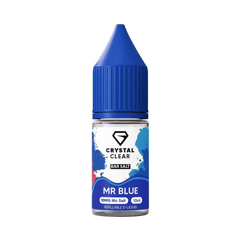 Mr Blue Nic Salt by Crystal Clear Bar Salts
