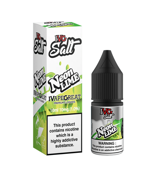 NEON LIME NIC SALT E-LIQUID BY IVG