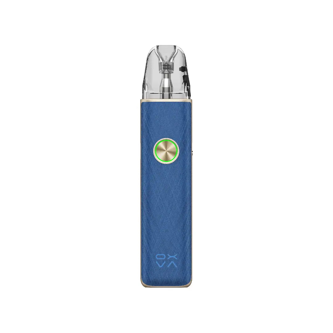 OXVA XLIM 4 Pod Vape Kit Silken Blue Leather