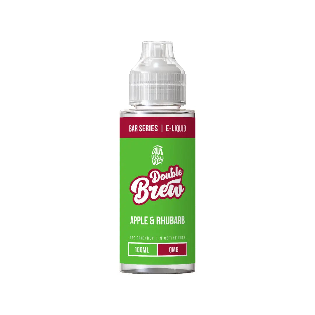 Ohm Brew Double Brew Apple Rhubarb 100ml Shortfill