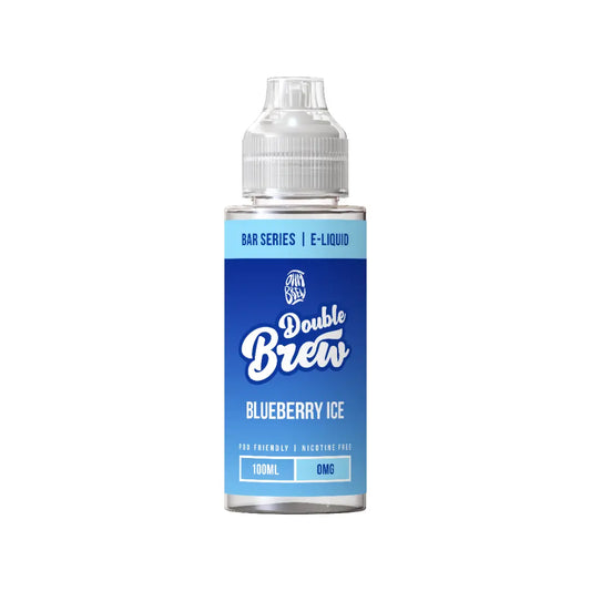 Ohm Brew Double Brew Blueberry Ice 100ml Shortfill