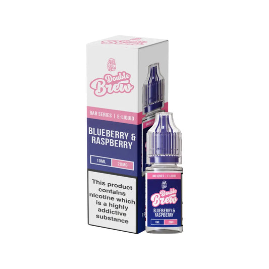 Ohm Brew Double Brew Blueberry Raspberry 10ml Nic Salt E-Liquid