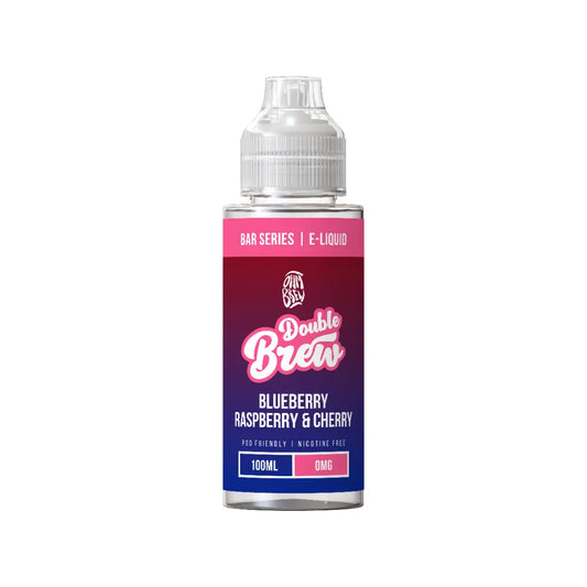 Ohm Brew Double Brew Blueberry Raspberry Cherry 100ml Shortfill
