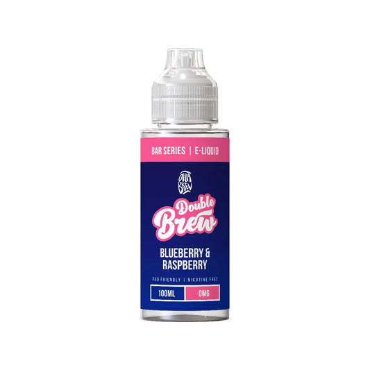 Ohm Brew Double Brew Blueberry & Raspberry 100ml Shortfill