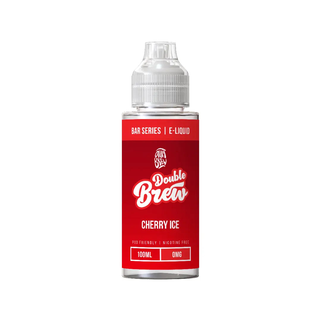 Ohm Brew Double Brew Cherry Ice 100ml Shortfill