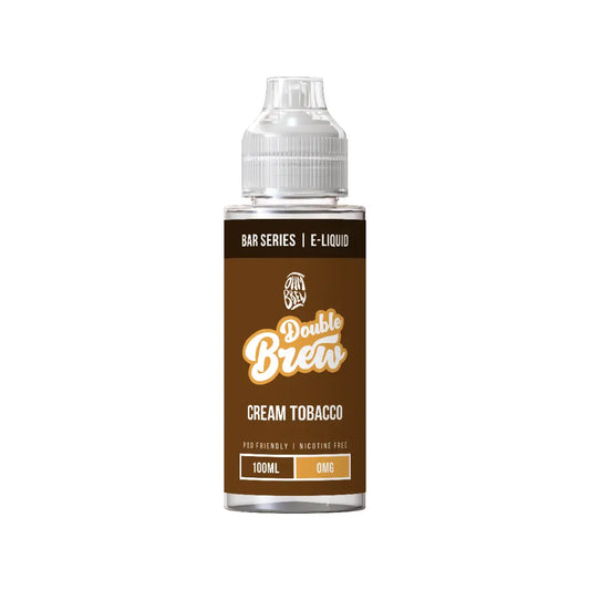 Ohm Brew Double Brew Cream Tobacco 100ml Shortfill
