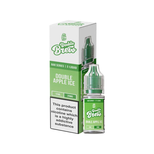 Ohm Brew Double Brew Double Apple Ice 10ml Nic Salt E-Liquid