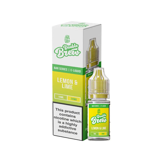 Ohm Brew Double Brew Lemon & Lime 10ml Nic Salt E-Liquid