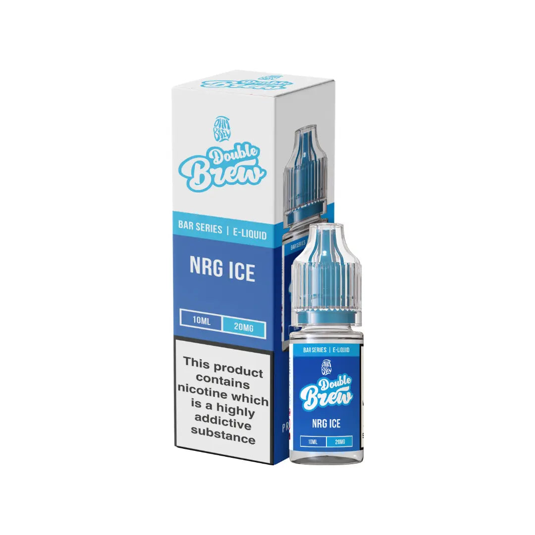 Ohm Brew Double Brew NRG Ice 10ml Nic Salt E-Liquid