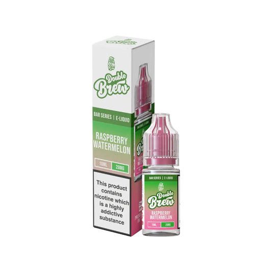 Ohm Brew Double Brew Raspberry Watermelon 10ml Nic Salt E-Liquid