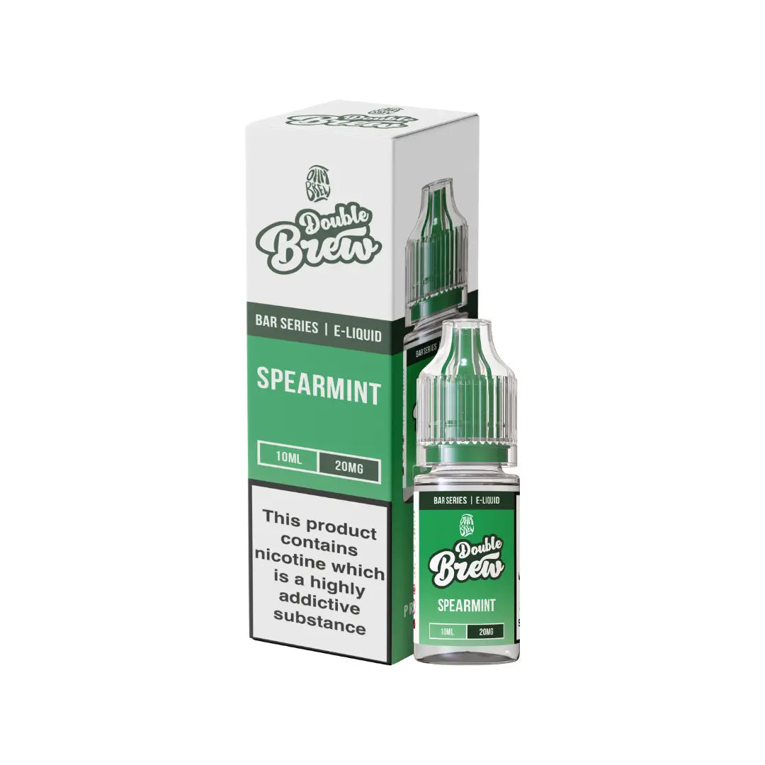 Ohm Brew Double Brew Spearmint 10ml Nic Salt E-Liquid