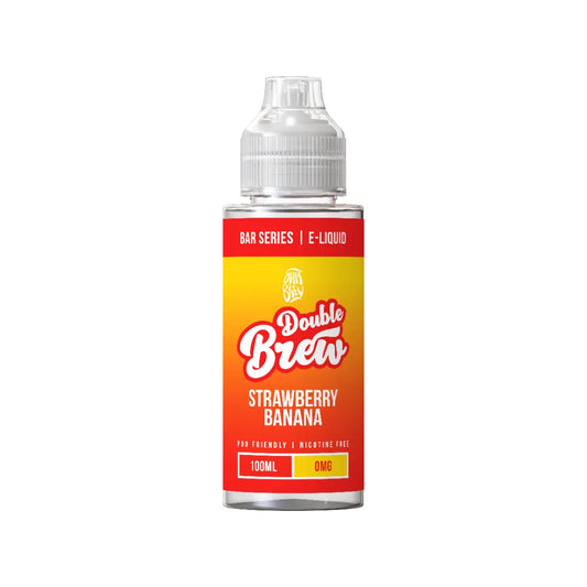 Ohm Brew Double Brew Strawberry Banana 100ml Shortfill