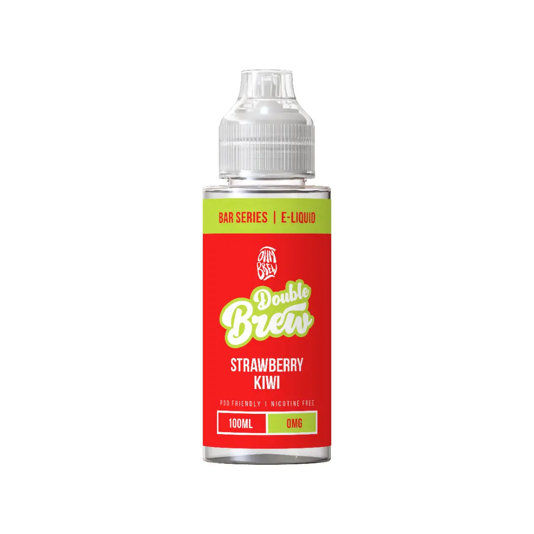 Ohm Brew Double Brew Strawberry Kiwi 100ml Shortfill