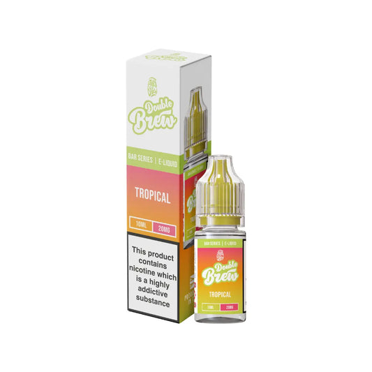 Ohm Brew Double Brew Tropical 10ml Nic Salt E-Liquid