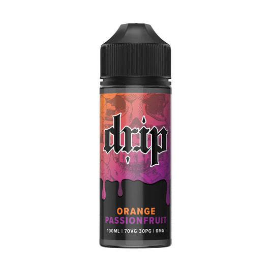 Orange Passionfruit 100ml Shortfill E-Liquid by Drip