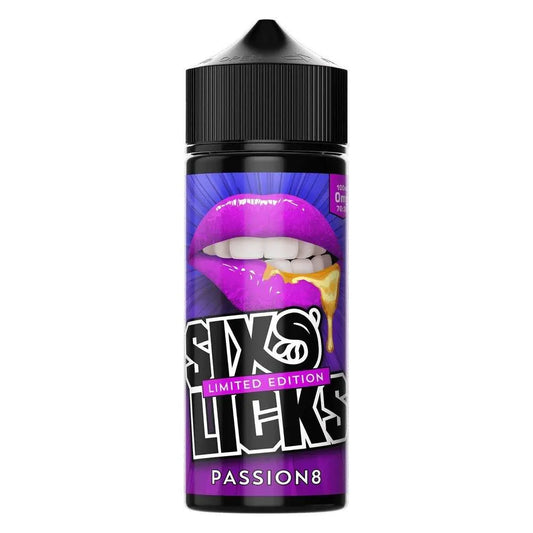 PASSION 8 E-LIQUID BY SIX LICKS