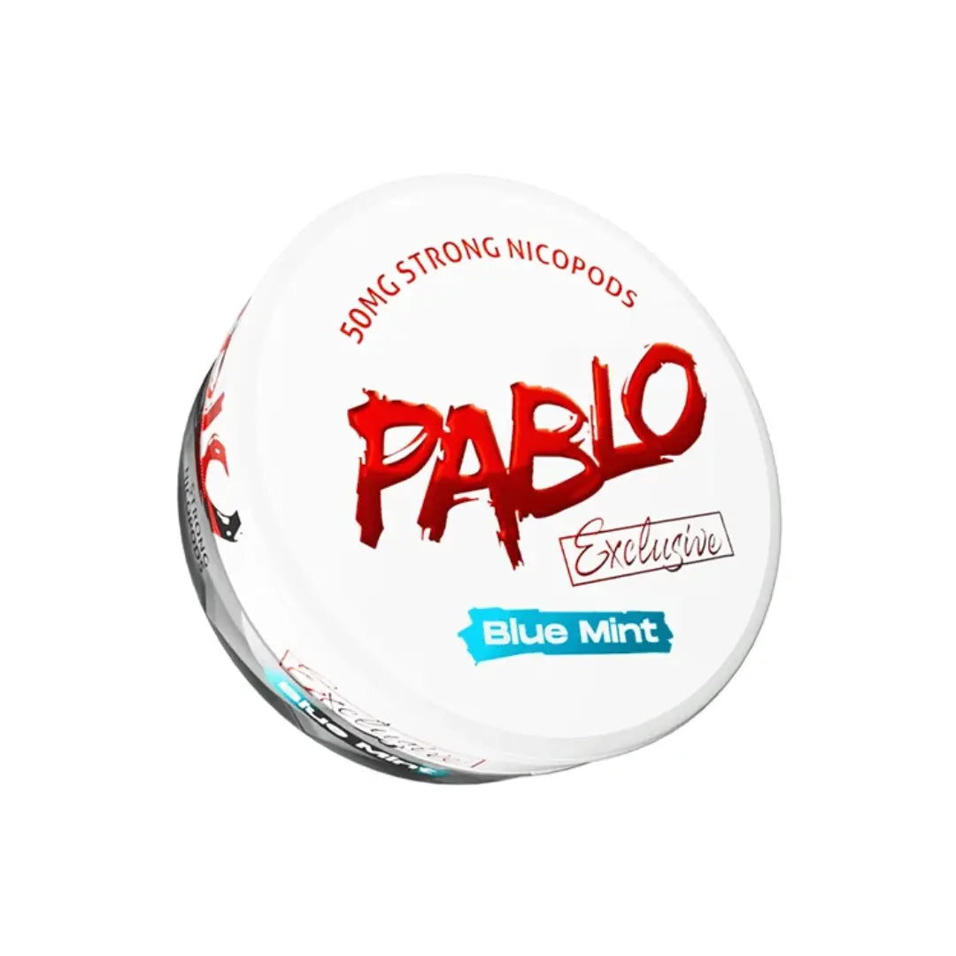 Pablo Exclusive Blue Mint 50mg Nicotine Pouches