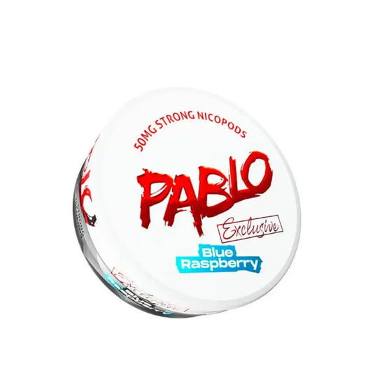 Pablo Exclusive Blue Raspberry 50mg Nicotine Pouches