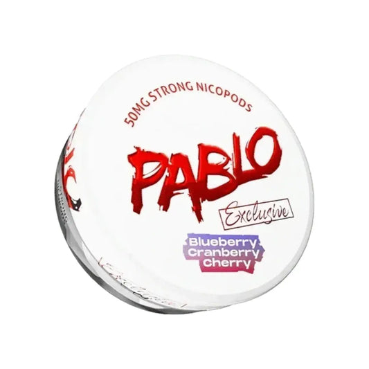 Pablo Exclusive Blueberry Cranberry Cherry 50mg Nicotine Pouches