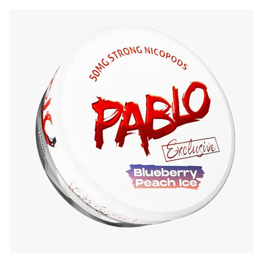 Pablo Exclusive Blueberry Peach Ice 50mg Nicotine Pouches