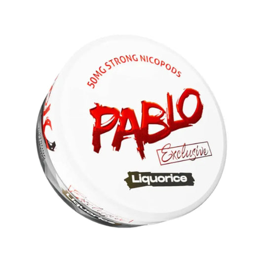 Pablo Exclusive Liquorice 50mg Nicotine Pouches