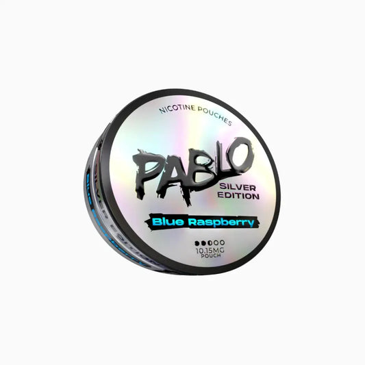 Pablo Silver Edition Blue Raspberry 10mg Nicotine Pouches