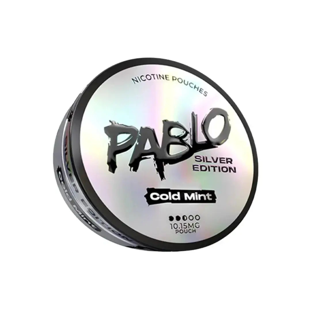 Pablo Silver Edition Cold Mint 10mg Nicotine Pouches