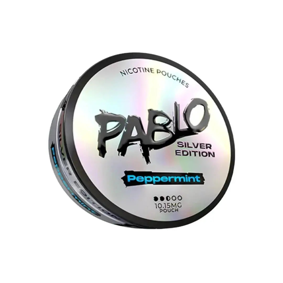 Pablo Silver Edition Peppermint 10mg Nicotine Pouches