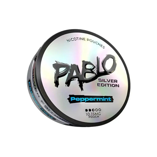 Pablo Silver Edition Peppermint 10mg Nicotine Pouches