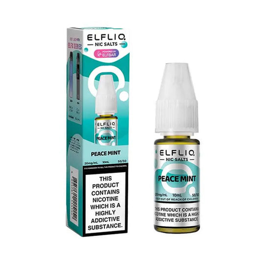 Peace Mint Nic salt E-liquid by Elf Bar Elfliq