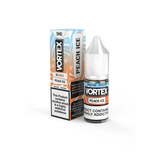 Peach Ice Nic Salt by Vortex Bar Series