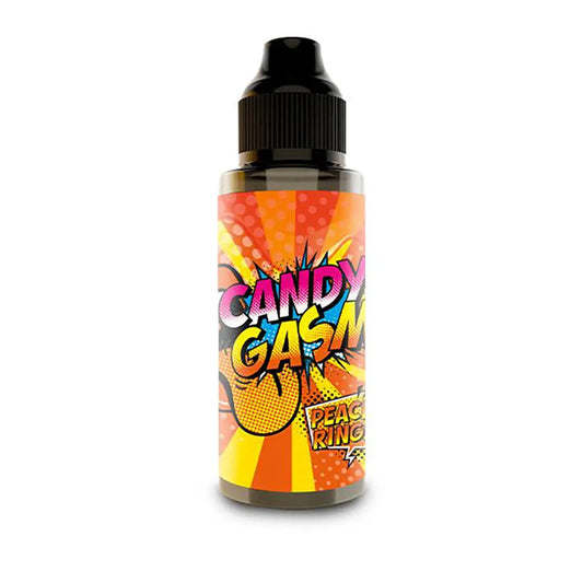 Peach Rings 100ml Shortfill by Candy Gasm