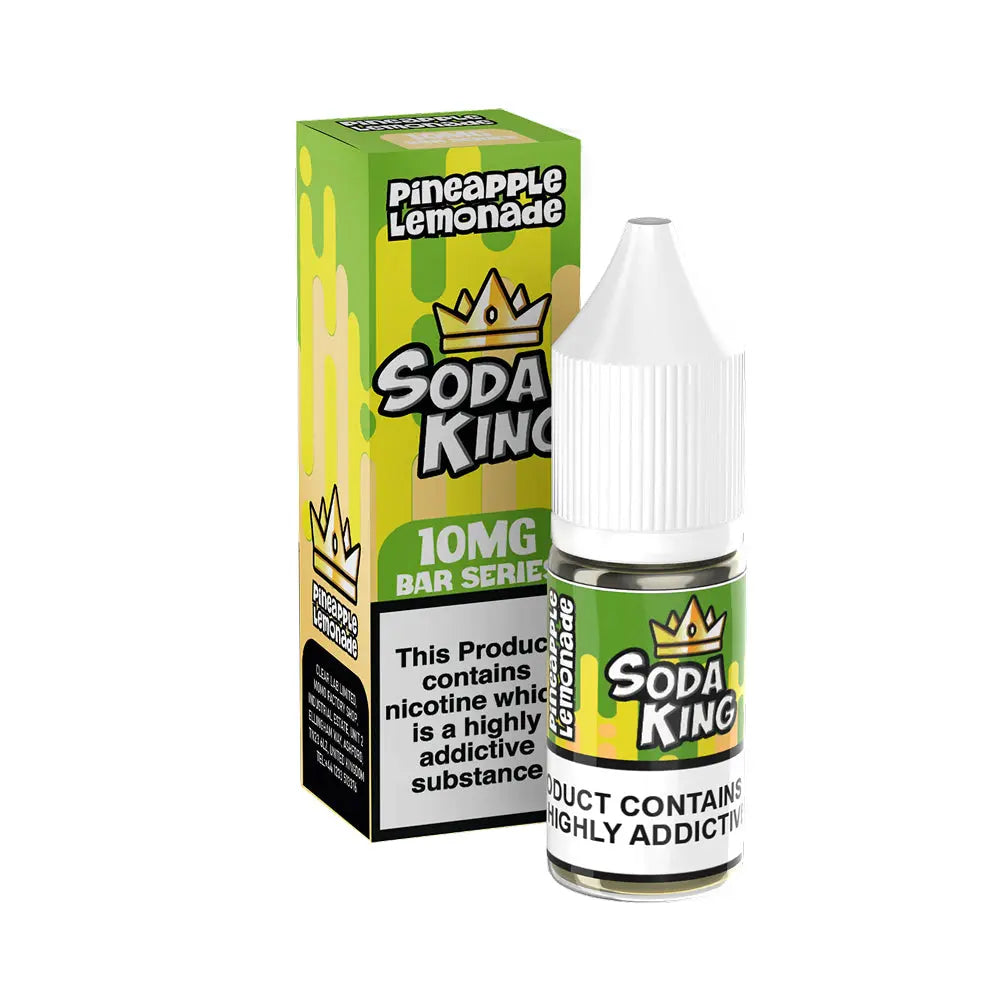 Pineapple Lemonade 10ml Nic Salt by Soda King Soda King