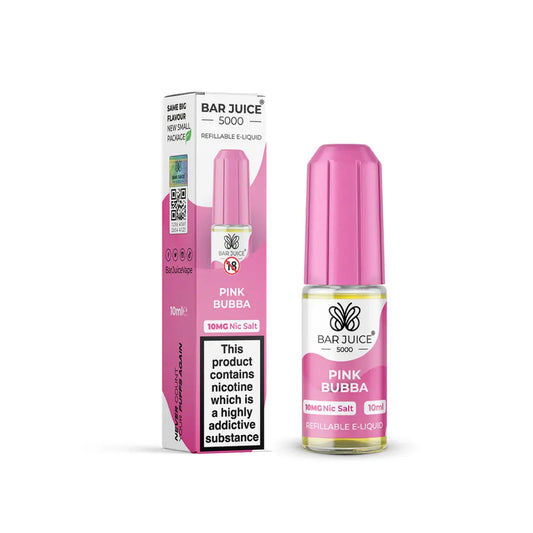 Pink Bubba Nic Salt E-Liquid by Bar Juice 5000