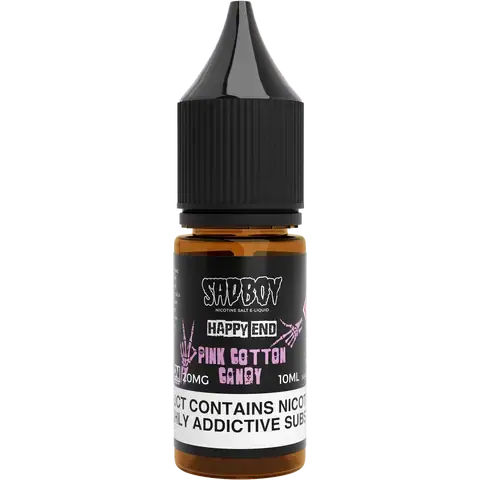 Pink Cotton Candy 10ml Nic Salt by Sad Boy