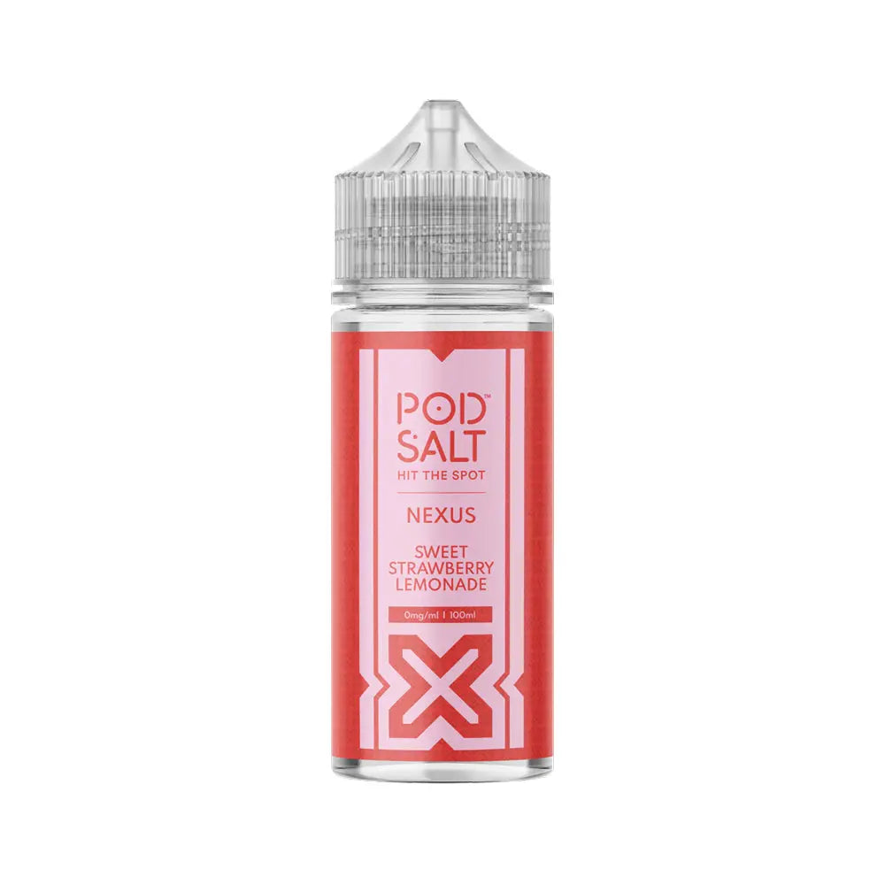 Pod Salt Nexus Sweet Strawberry Lemonade 100ml Shortfill Pod Salt