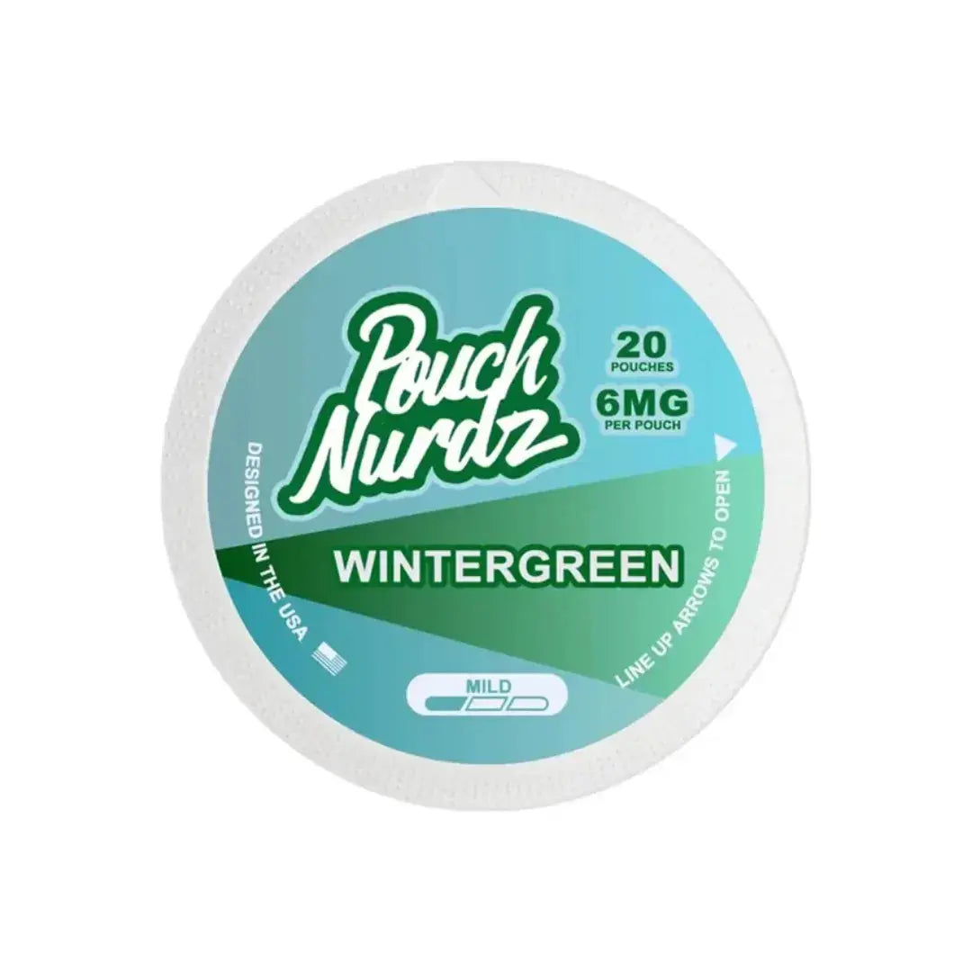 Pouch Nurdz Wintergreen Nicotine Pouches