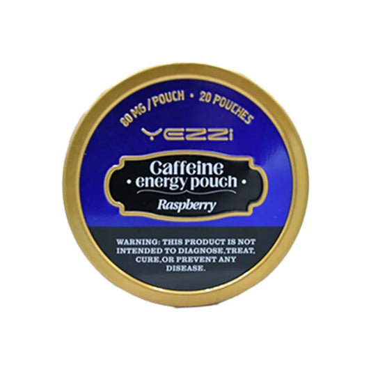 Raspberry Energy Caffeine Pouch by Yezzi